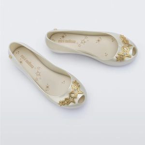 Mini Melissa Ultragirl Stars - Kids (Pearl Color - Little Girl Size 2)